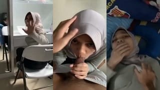 Bokep Indo Pulang Kuliah Main Di Kos Pacar Hijabku