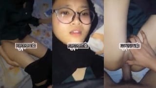 Bokep Indo Hijabers Polos Kacamata Cantik